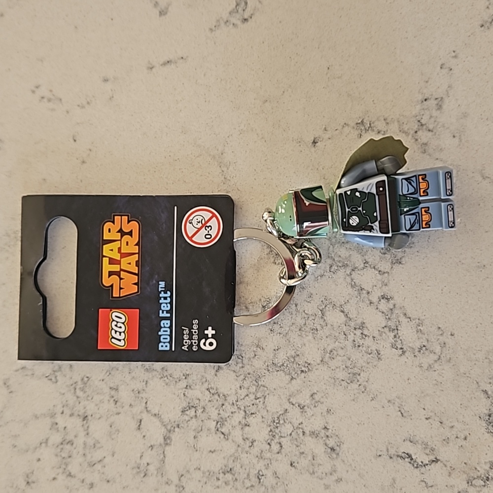 Lego Star Wars Boba Fett Keychain